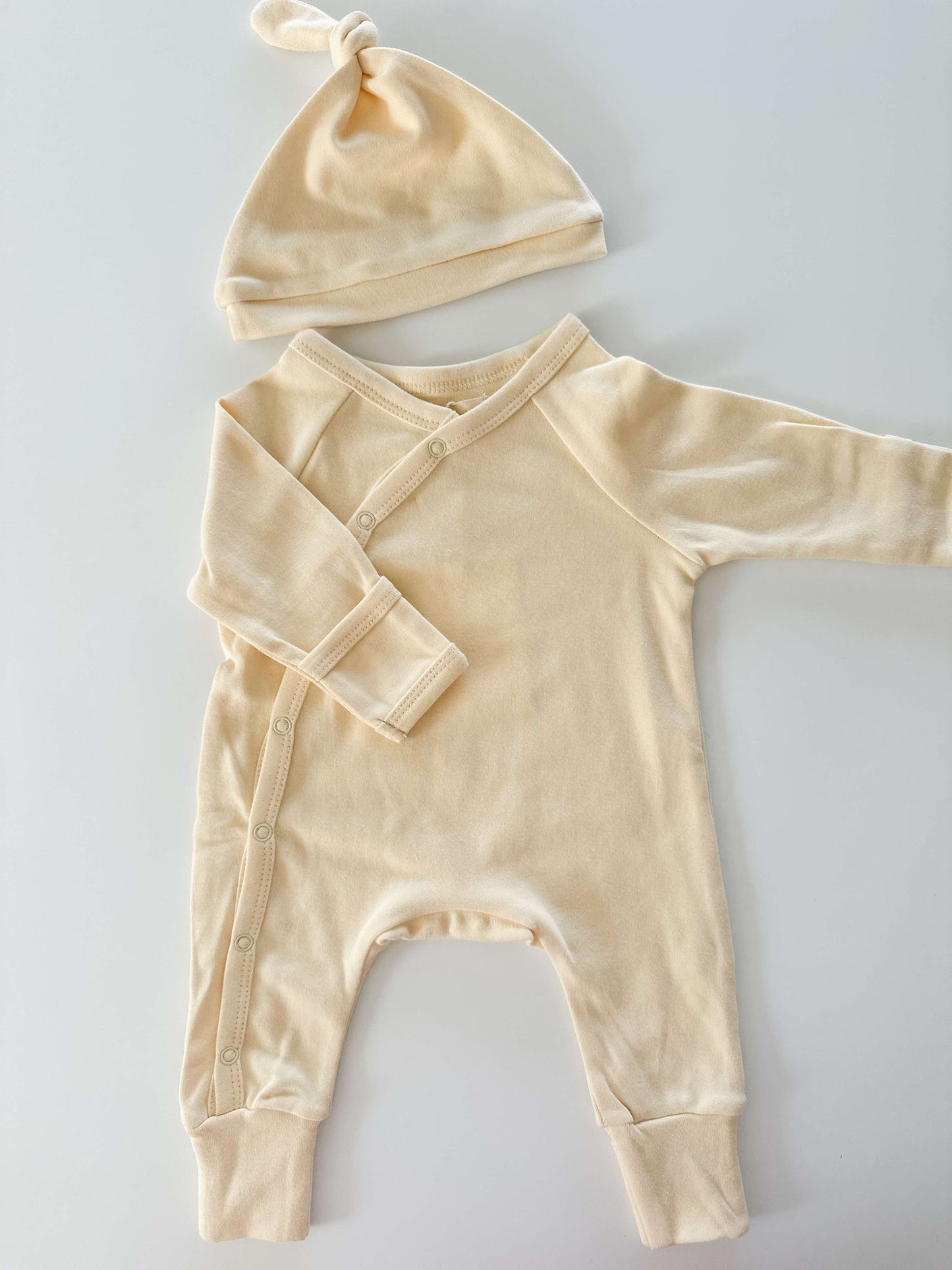 Essentials Baby Romper Lemon Squeeze