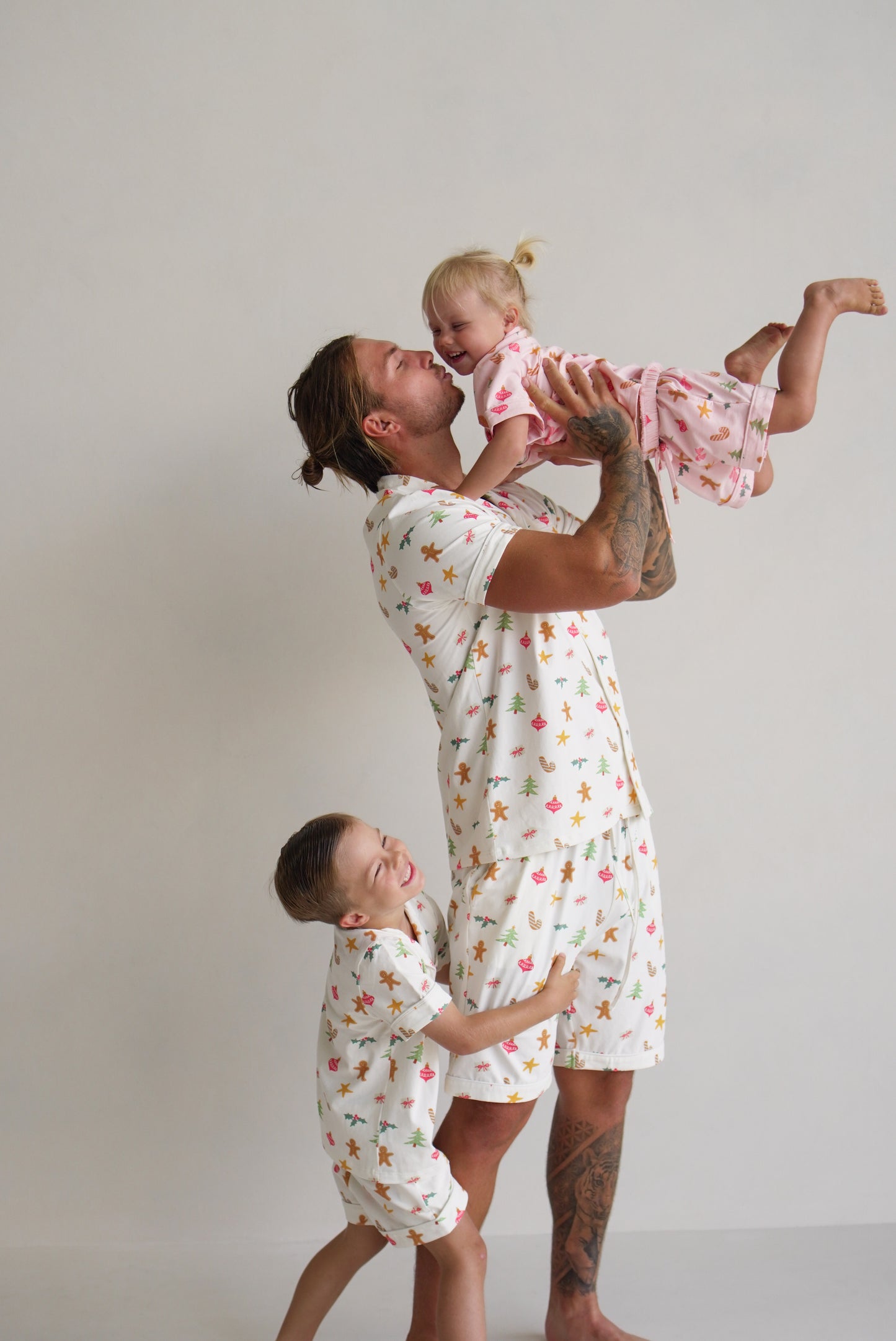 Christmas Print Adults - White