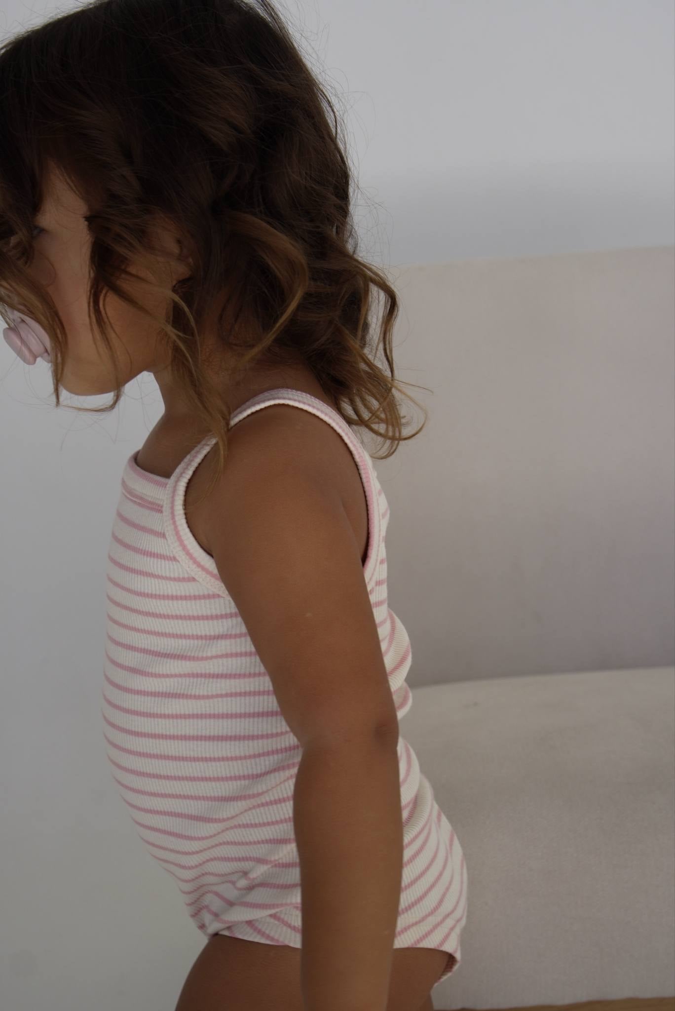 Essentials Striped Bodysuit