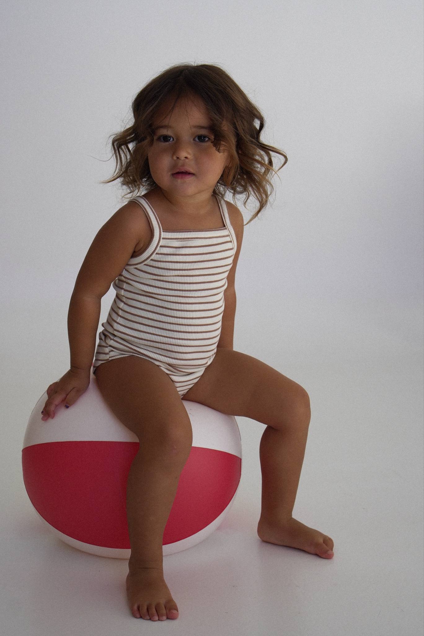 Essentials Striped Bodysuit