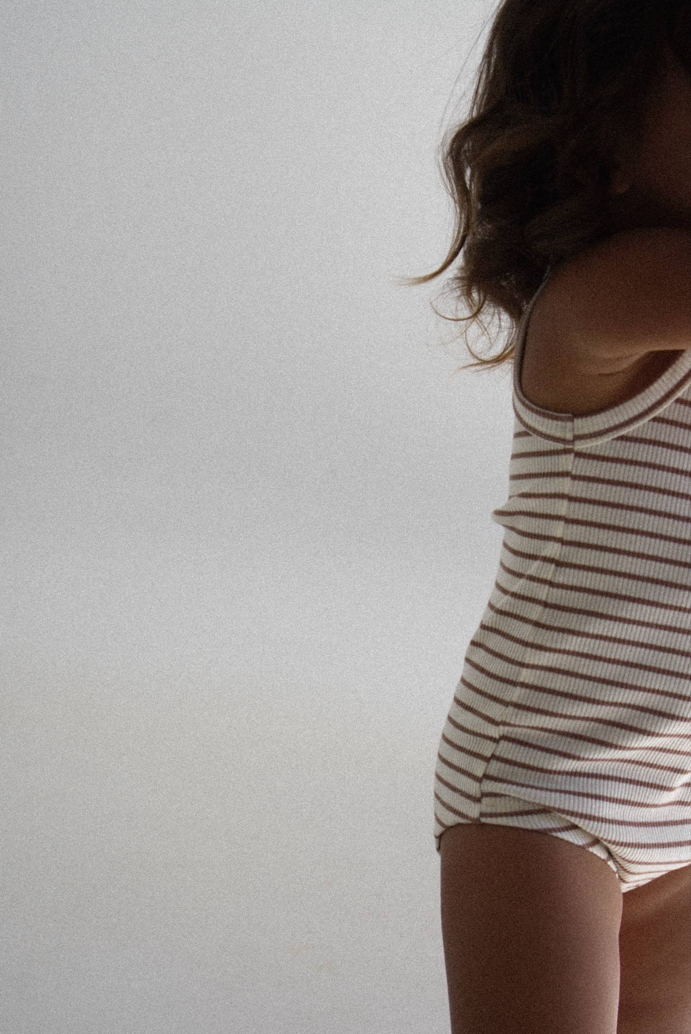 Essentials Striped Bodysuit
