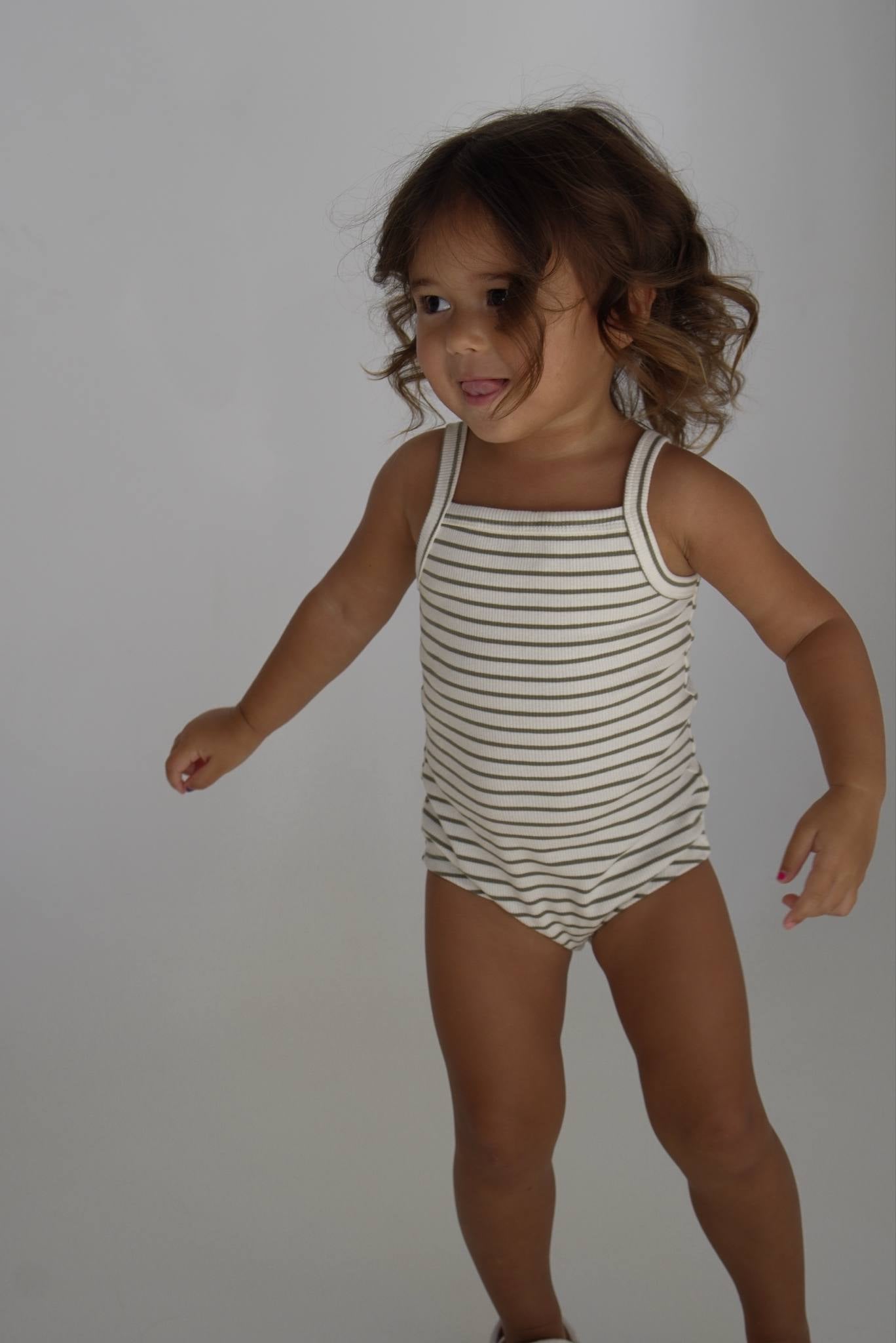 Essentials Striped Bodysuit