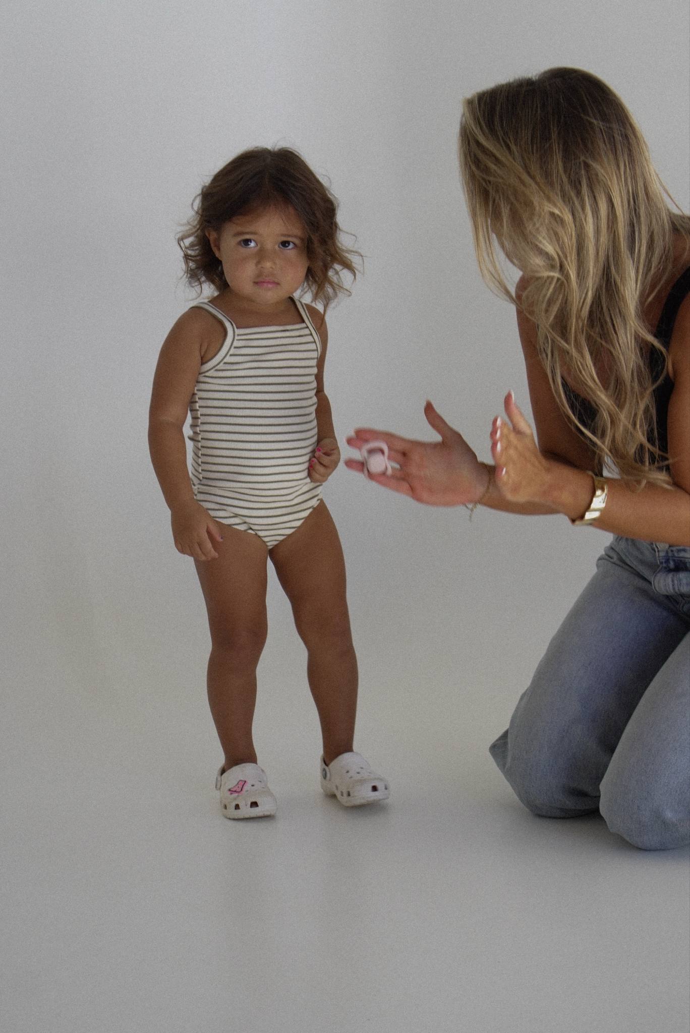 Essentials Striped Bodysuit