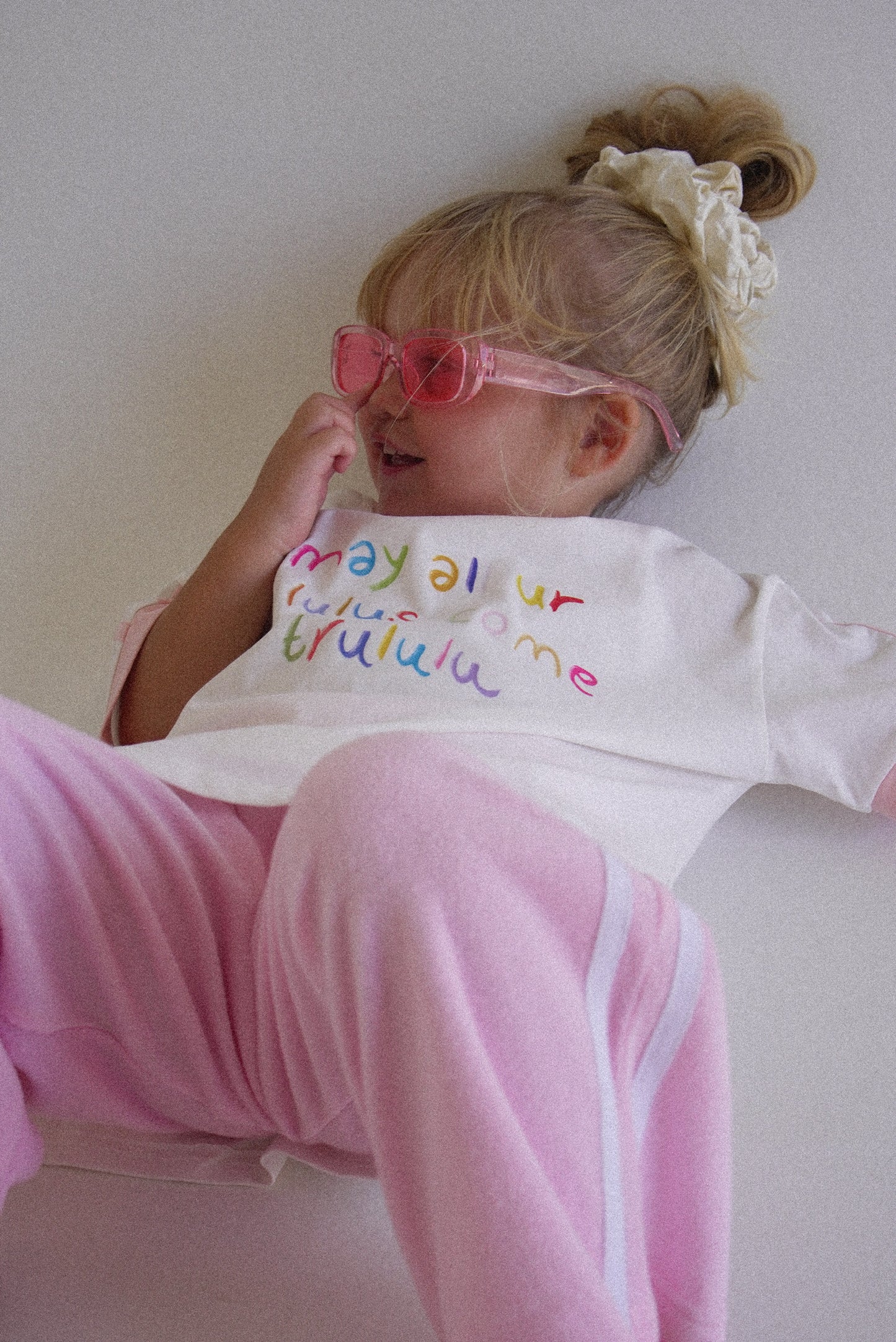 En. Racer Pants - pink & white stripe