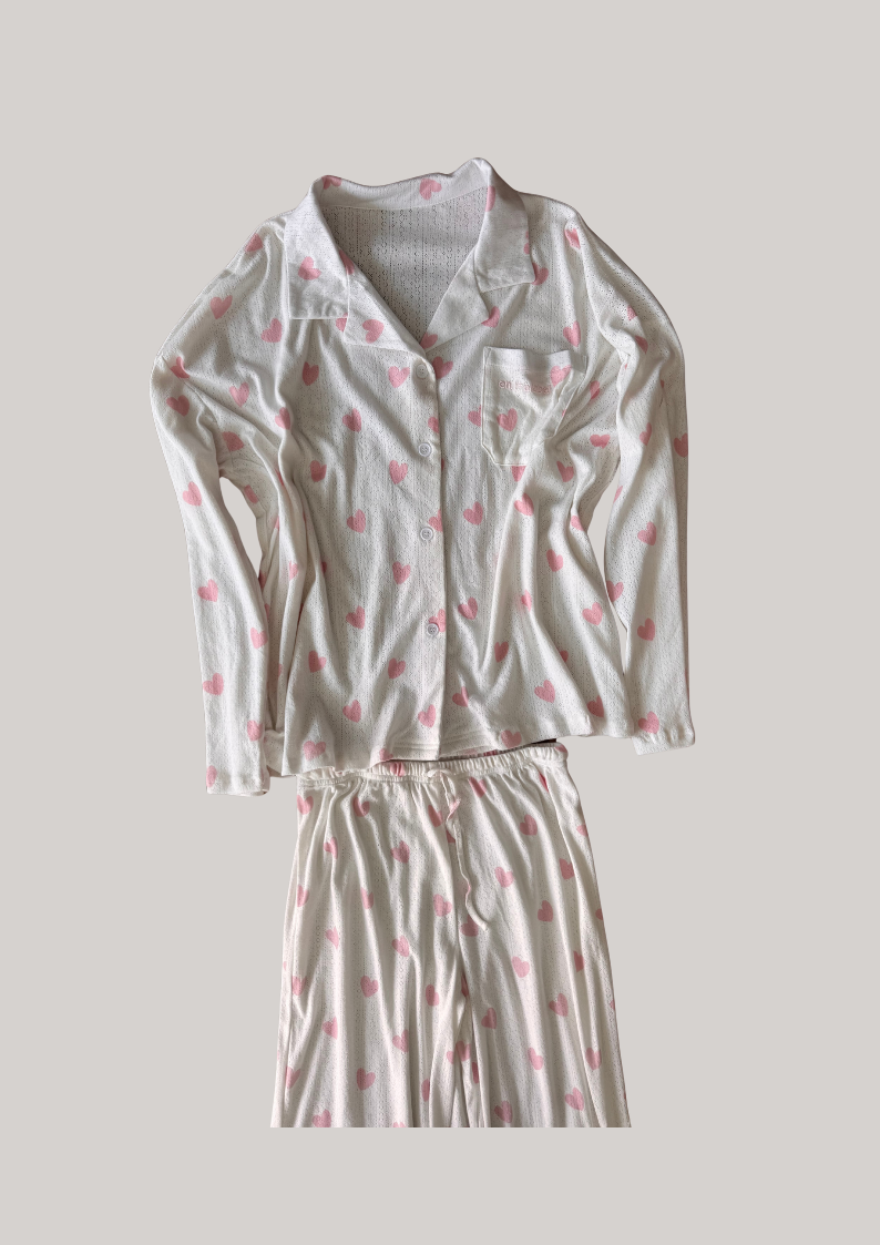 Heart Pyjama's I Women's Size S/M