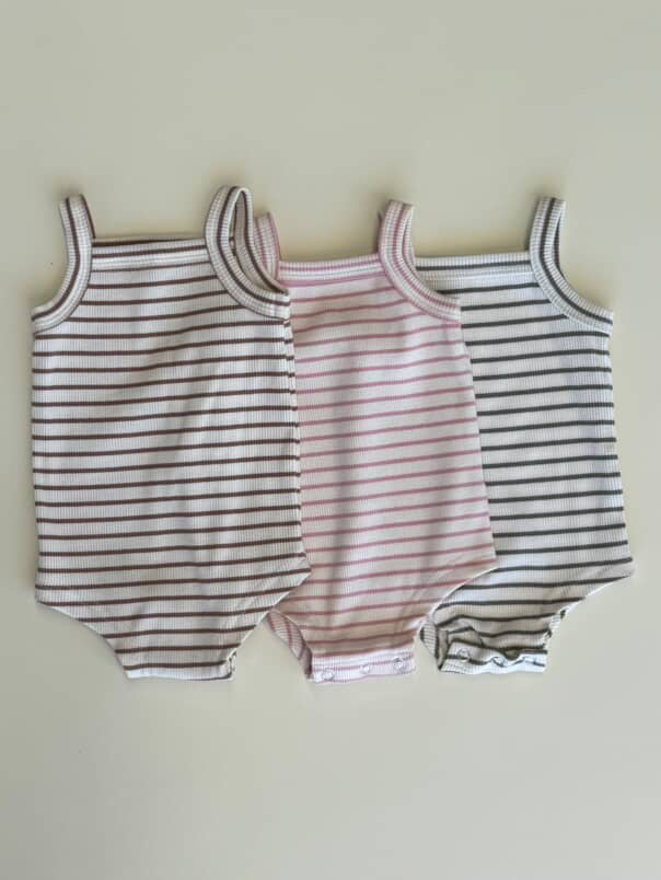 Essentials Striped Bodysuit
