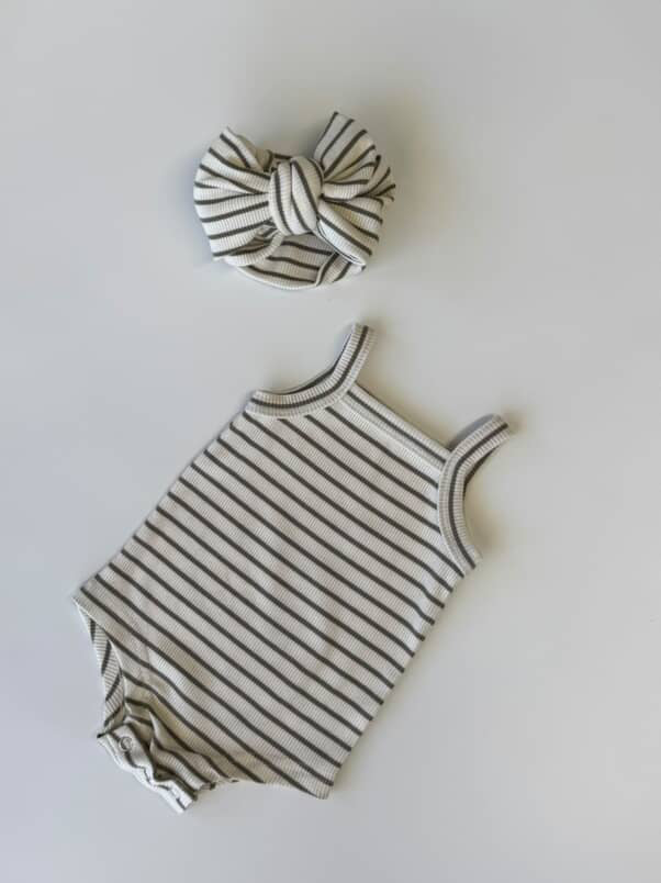 Essentials Striped Bodysuit