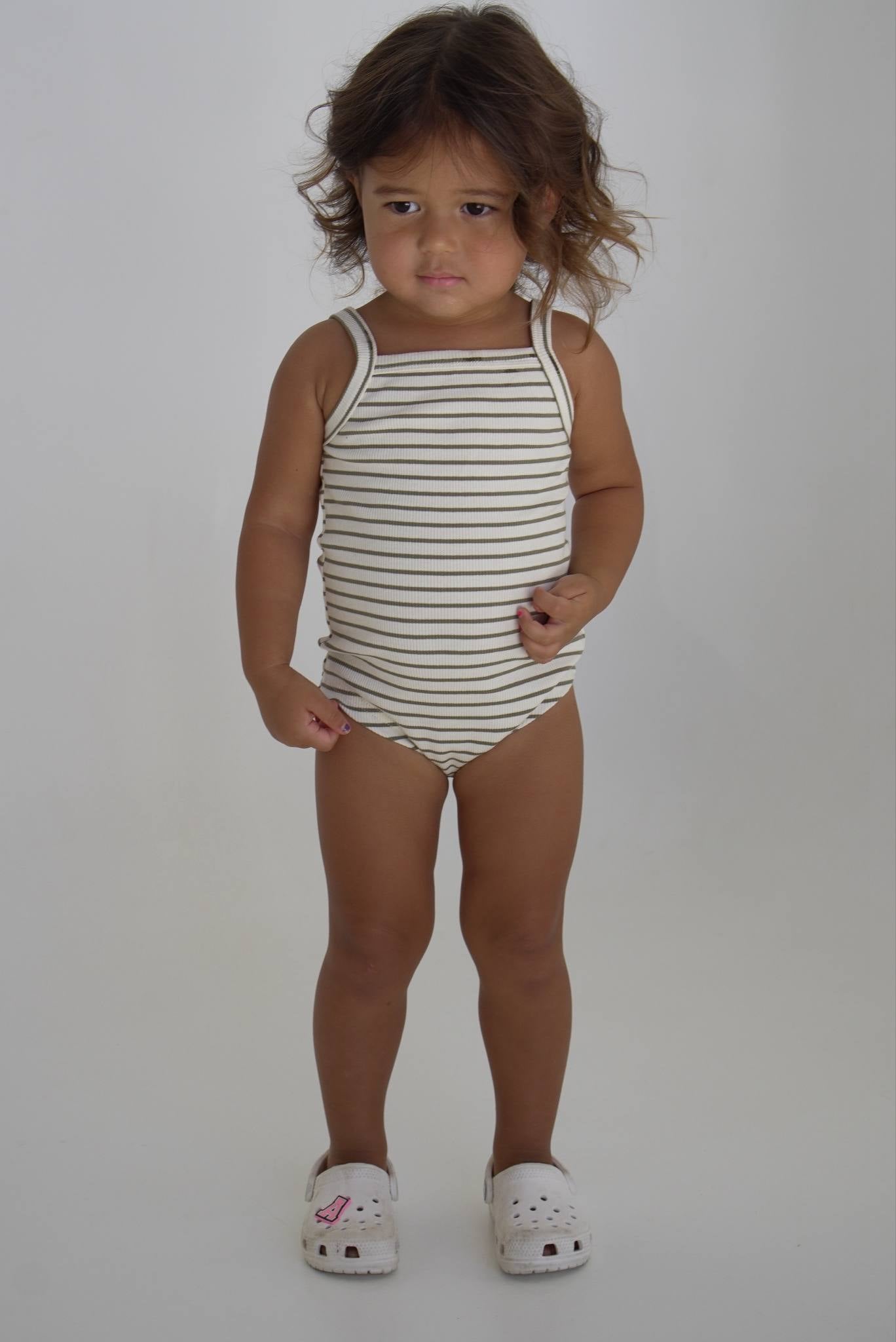 Essentials Striped Bodysuit