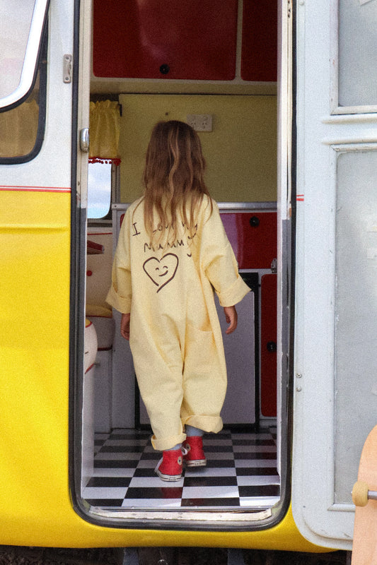 "I Love My Mummy" I Butter Yellow