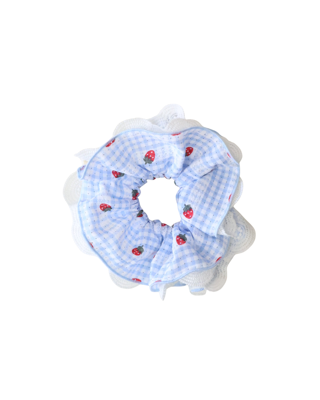Strawberry Farm Scrunchie