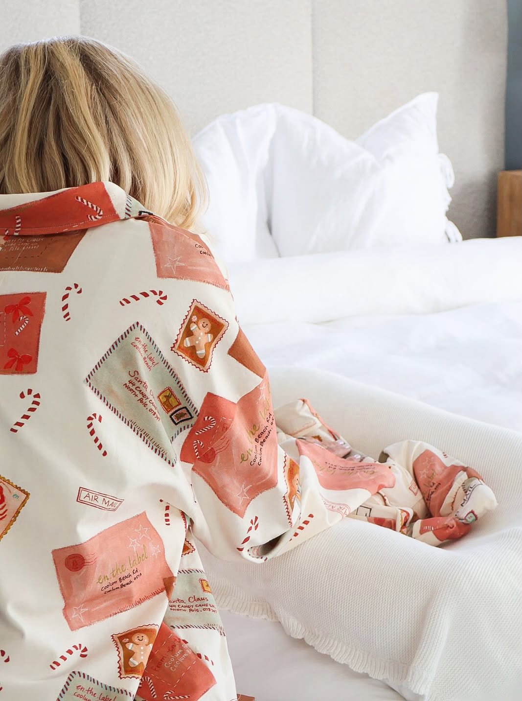 Letters to Santa- Women's Long Sleeve PJ Set