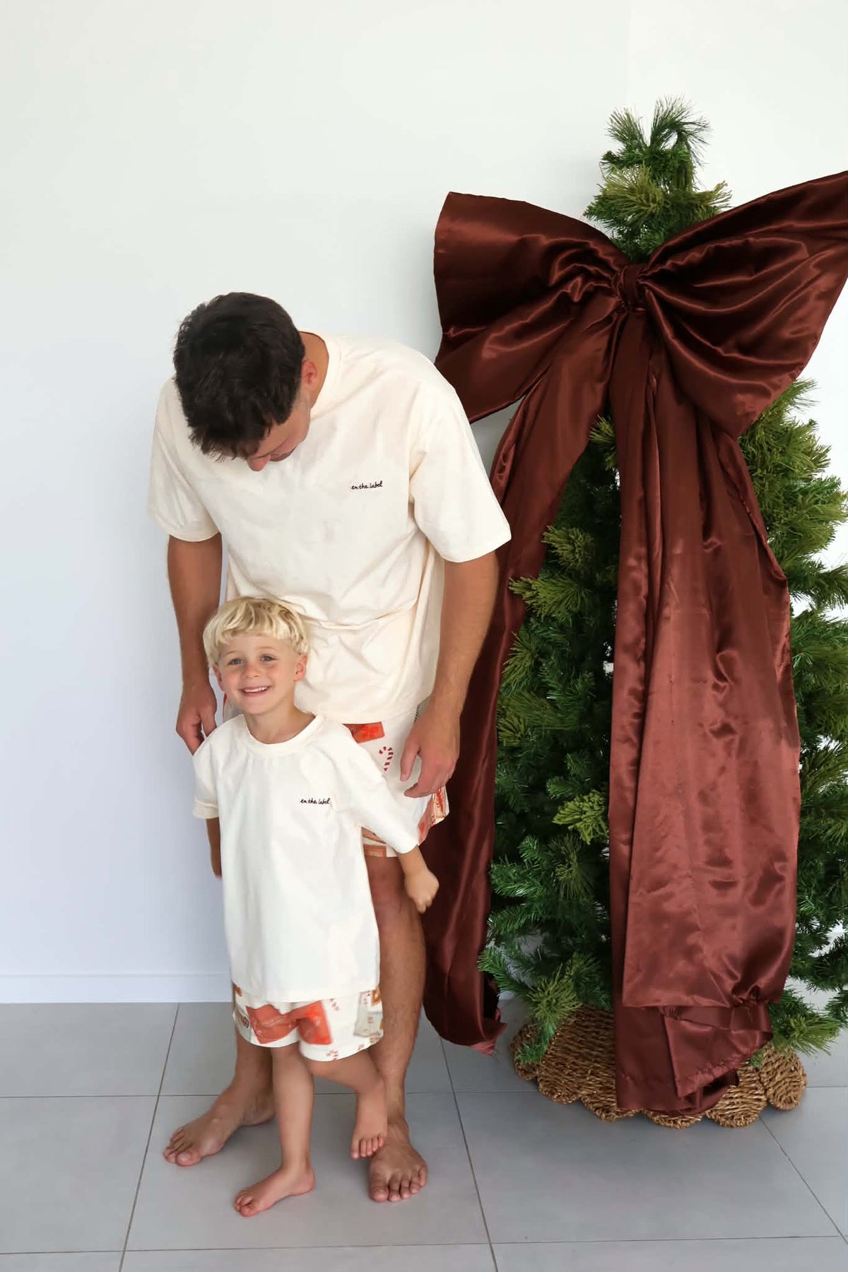 Letters to Santa- Boy's Tee & Short PJ Set