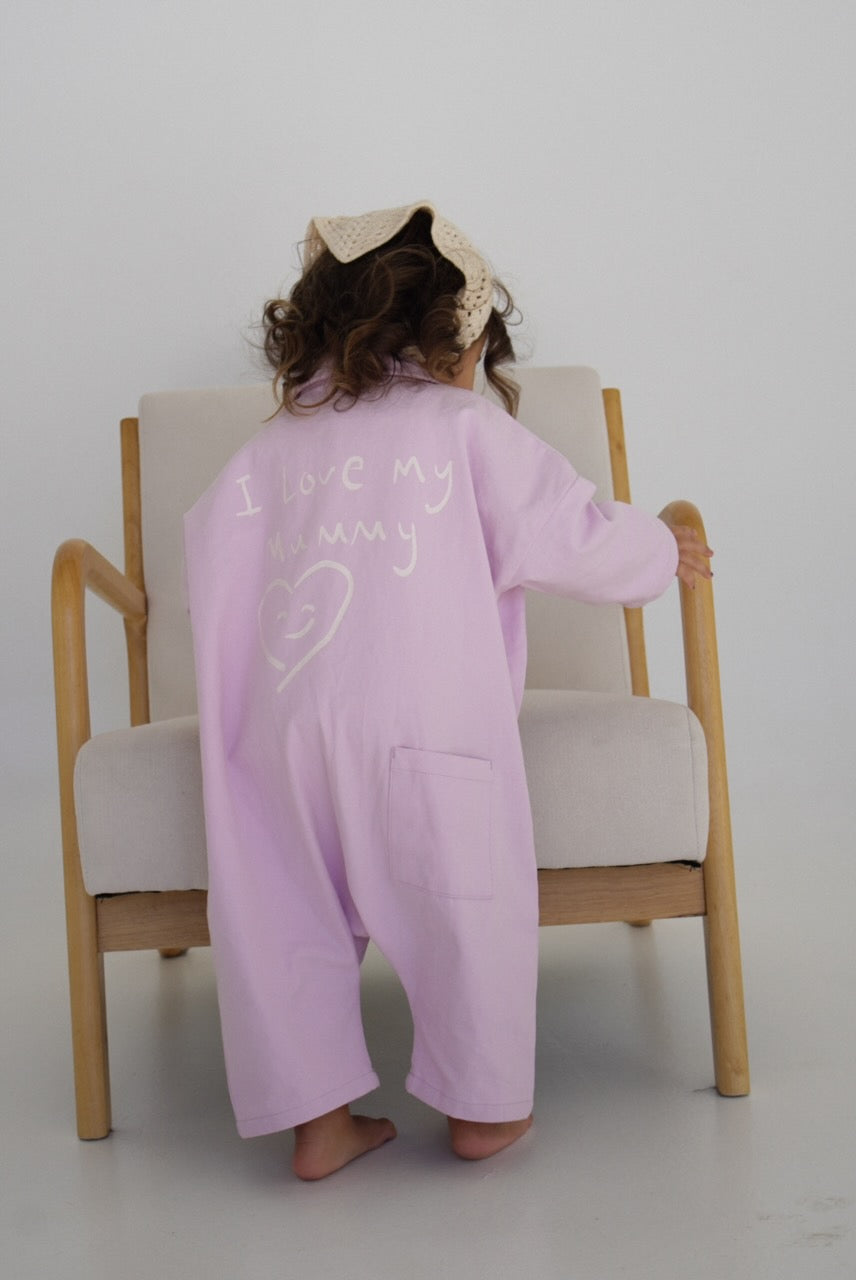 “I love my Mummy” Marshmallow pink