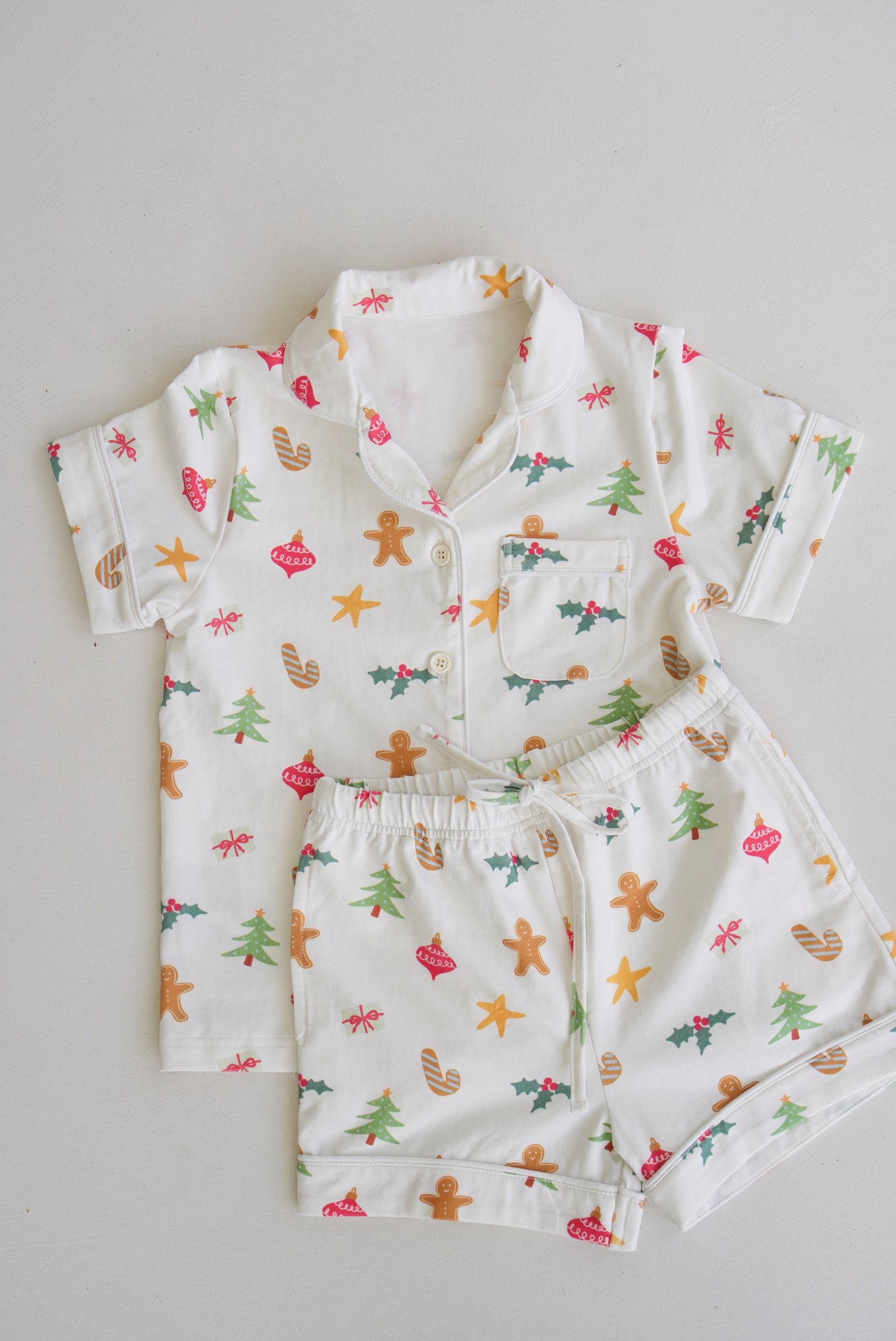Christmas print-white kids