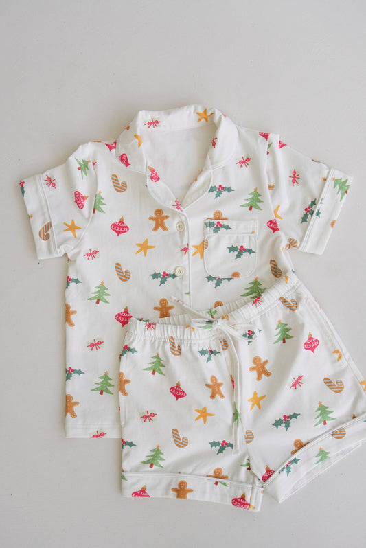 Christmas print-white kids