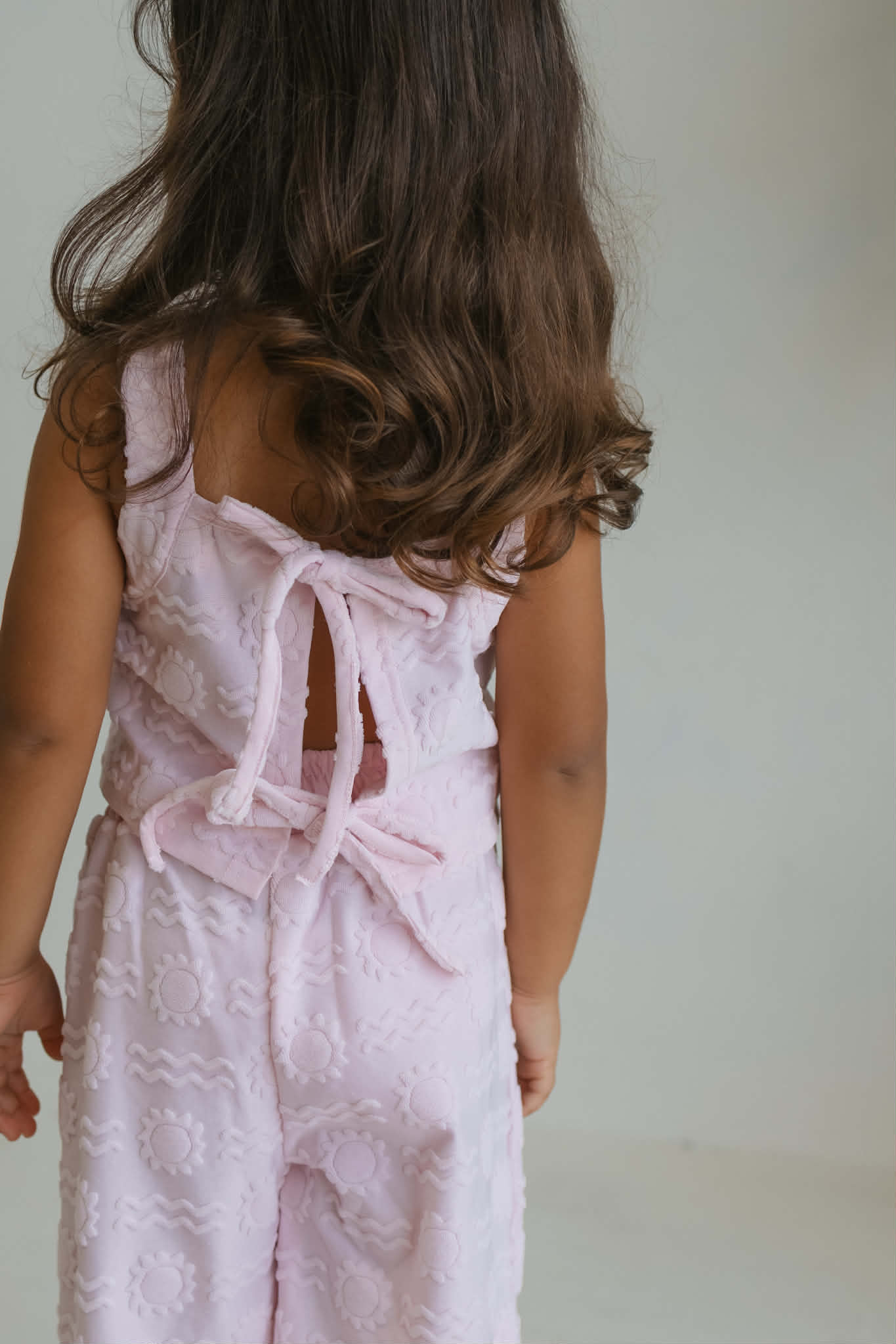 Pink Terry Towel Set