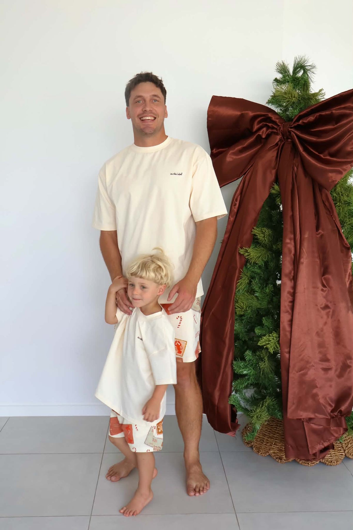 Letters to Santa- Boy's Tee & Short PJ Set
