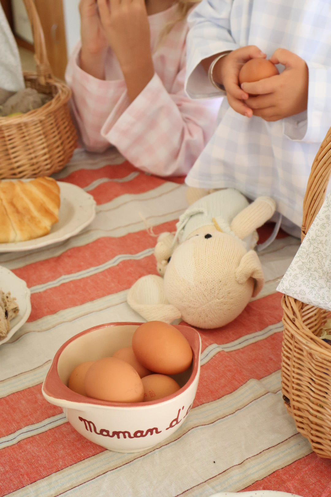 Blue Gingham Kids Pyjamas