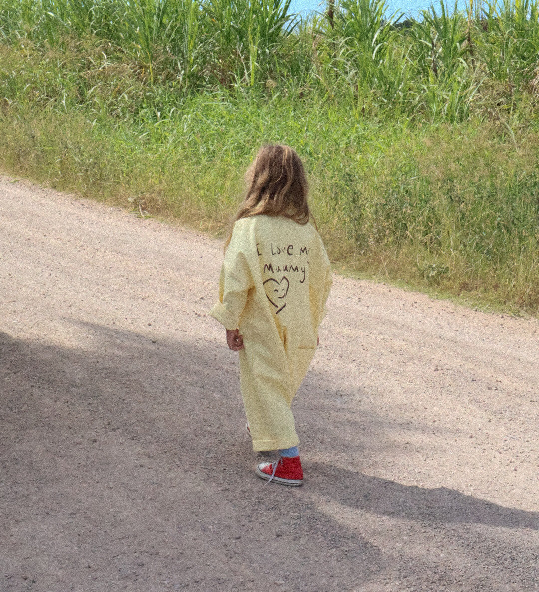 "I Love My Mummy" I Butter Yellow