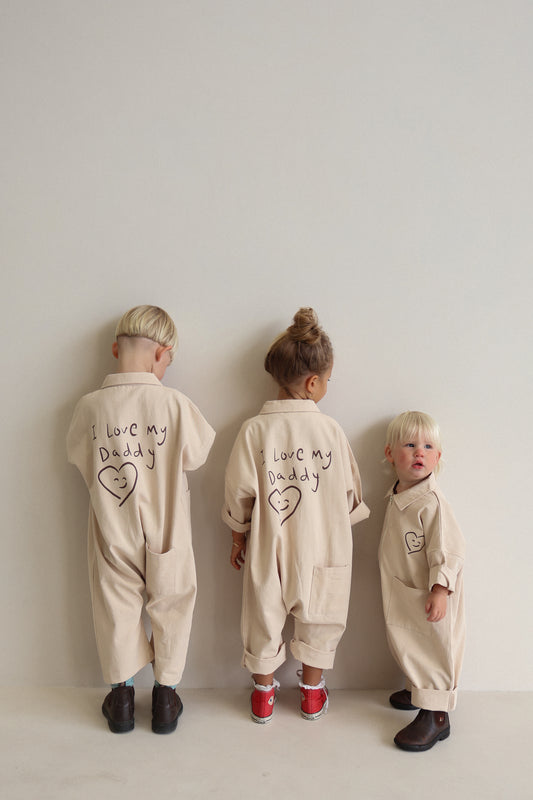 I Love My Daddy I Boiler Suit