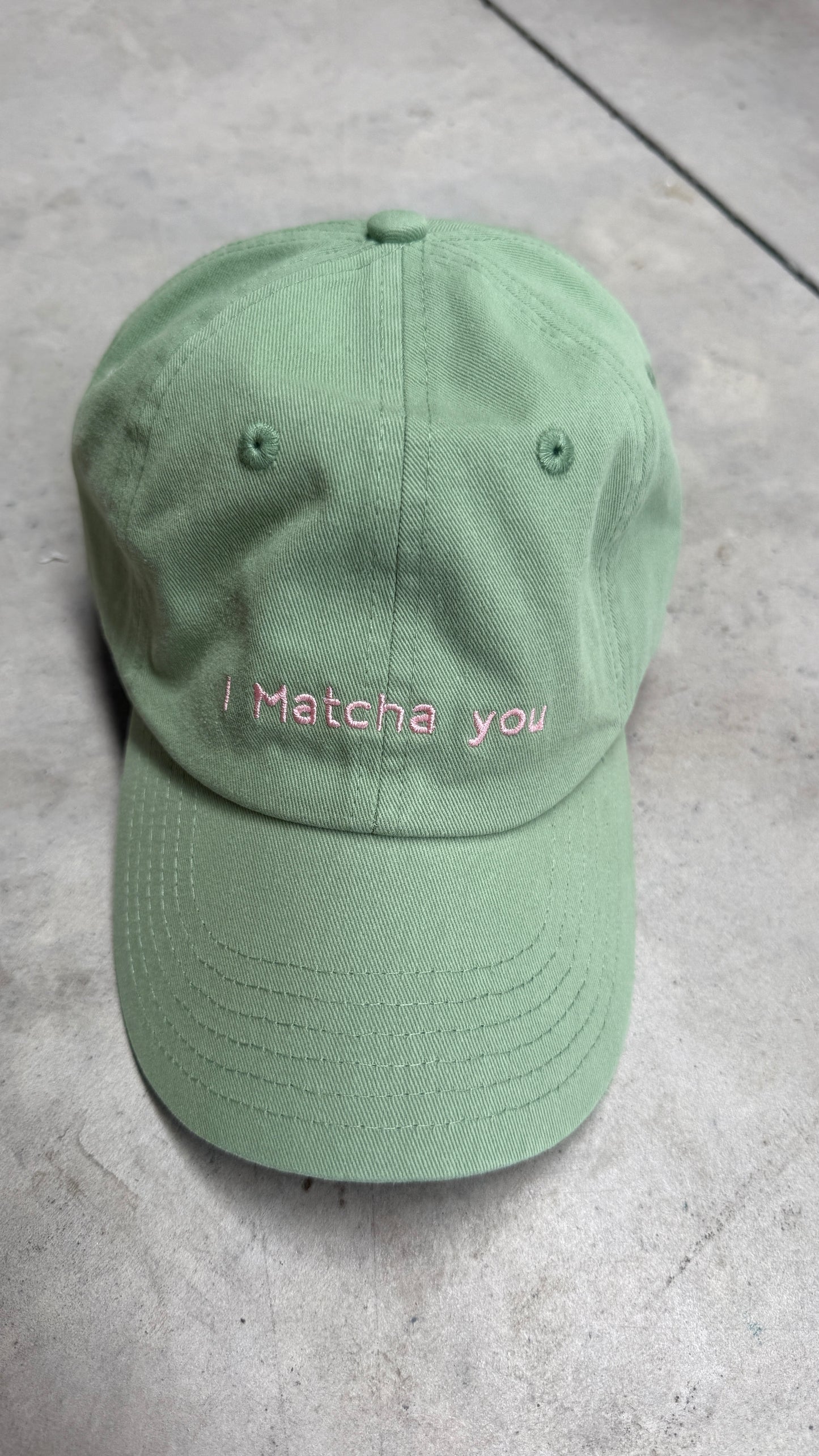 I Matcha You Cap I Green