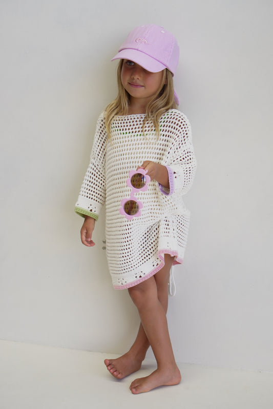 PRE ORDER* Beach Throw Knit Dress