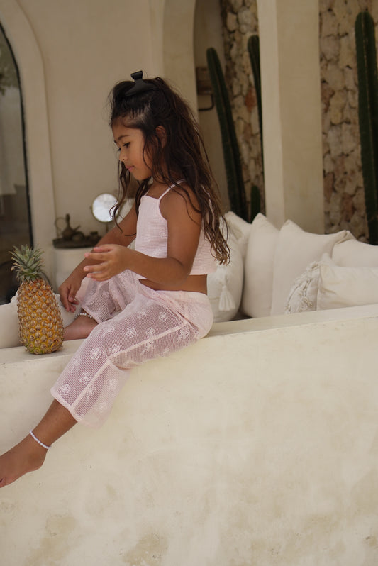 Lacey Pink Pant set