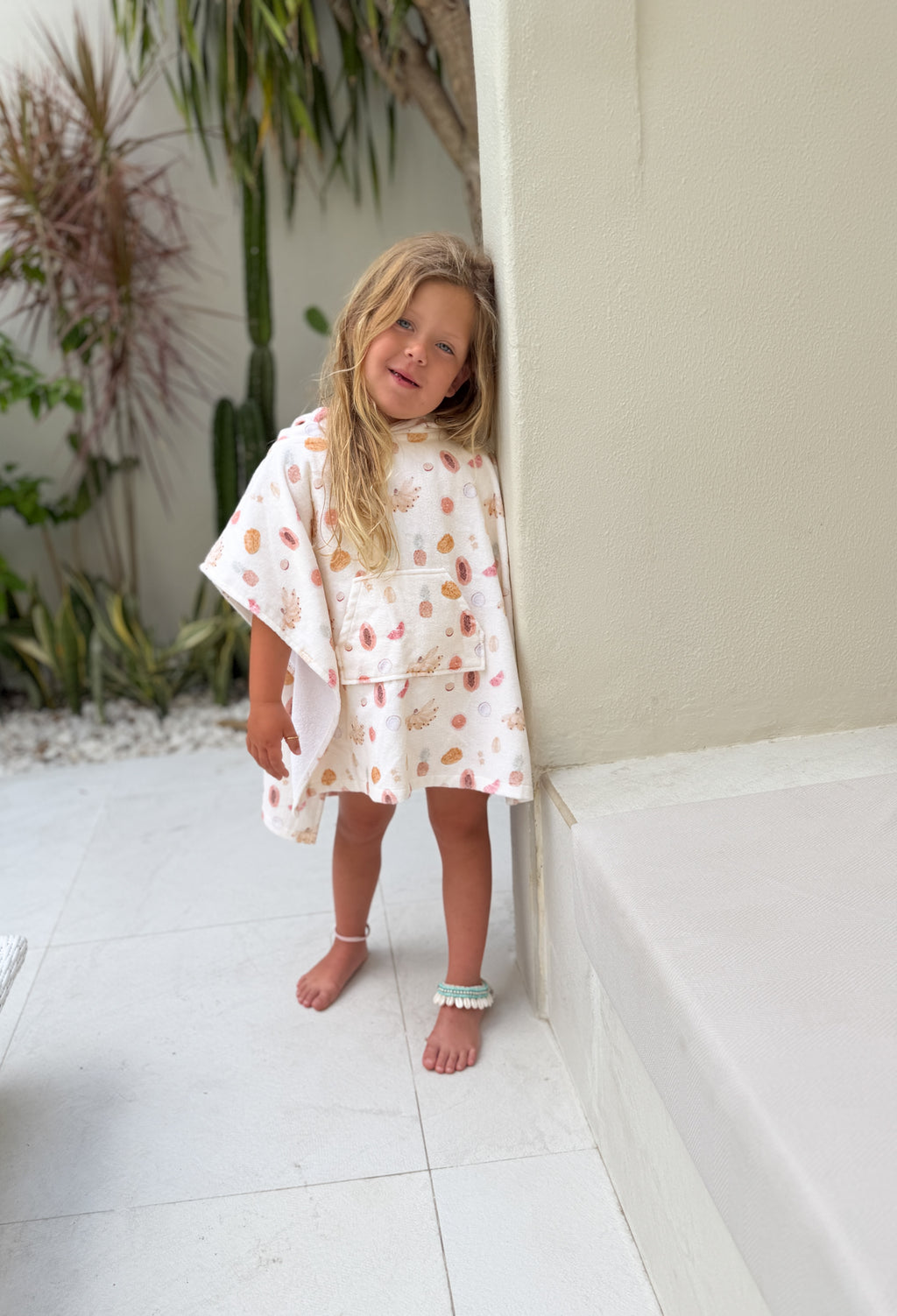 Tutti Fruiti Towel Poncho