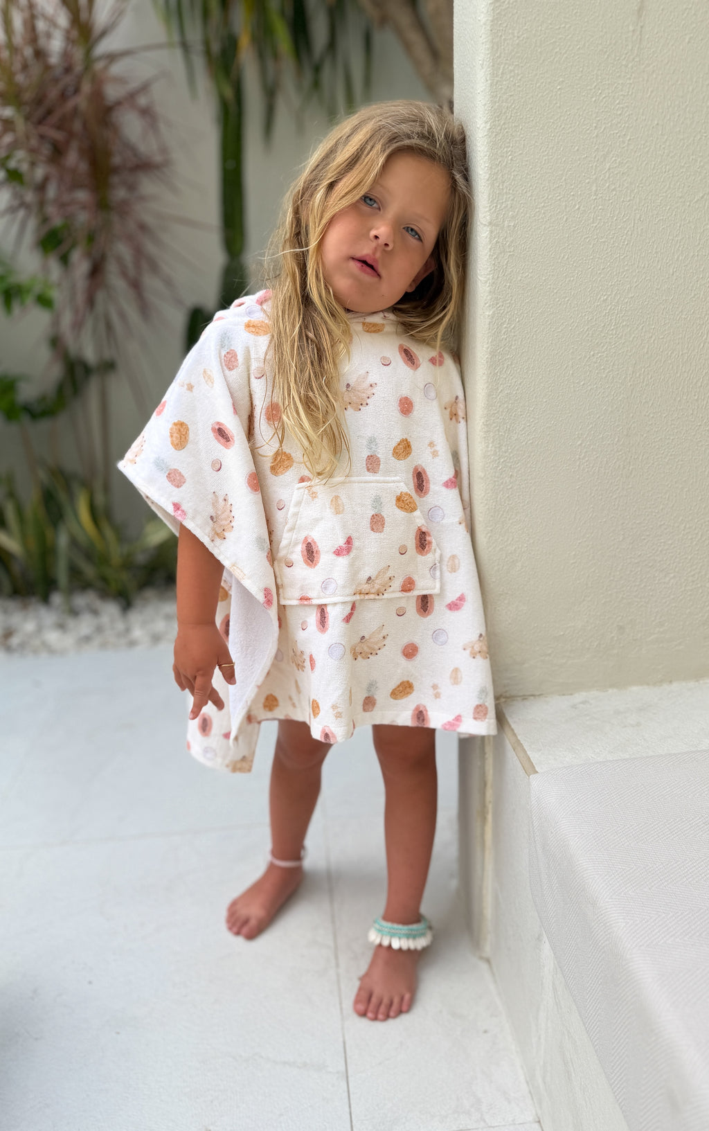 Tutti Fruiti Towel Poncho