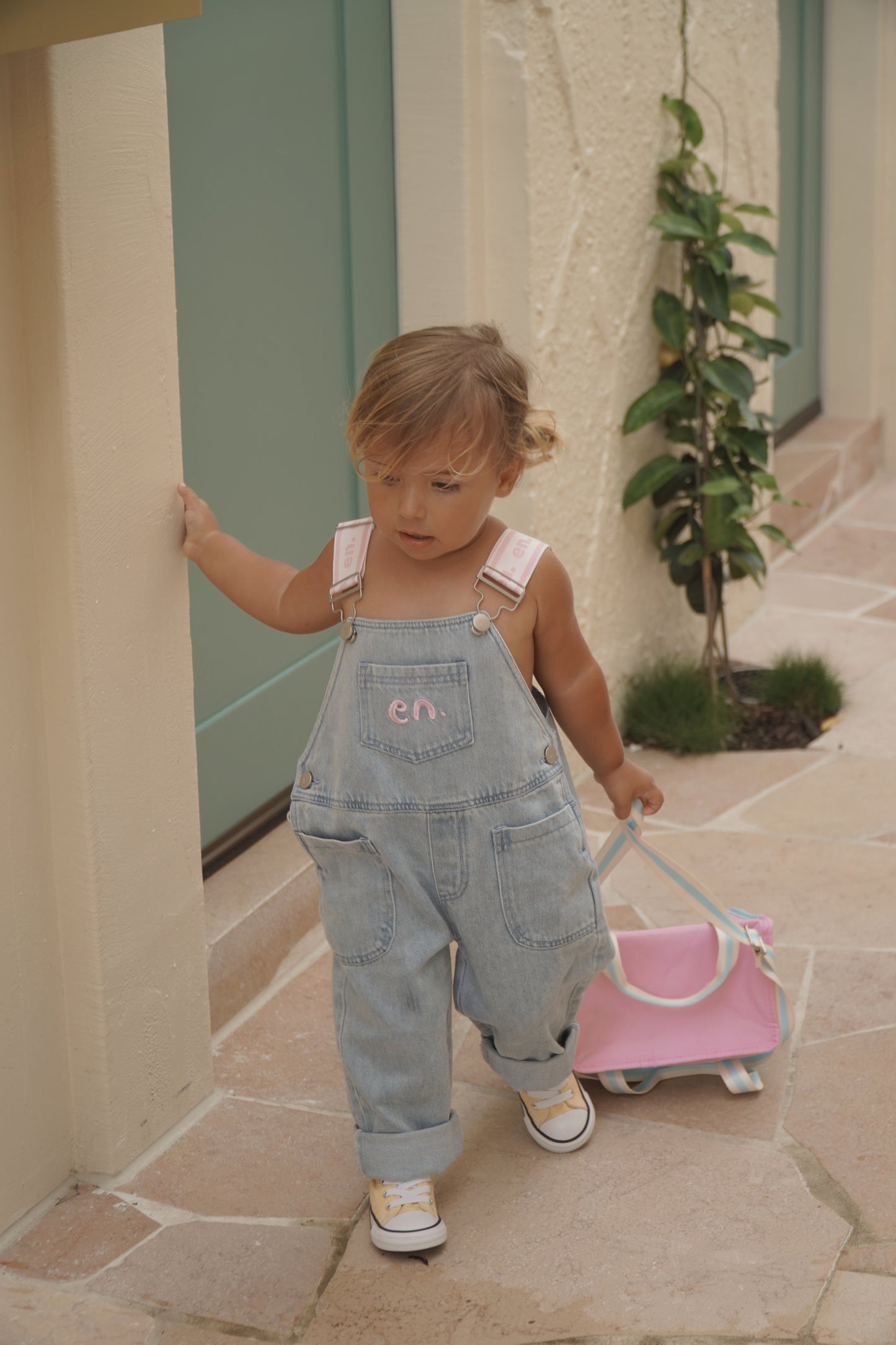 En. Vintage Overalls - Pink