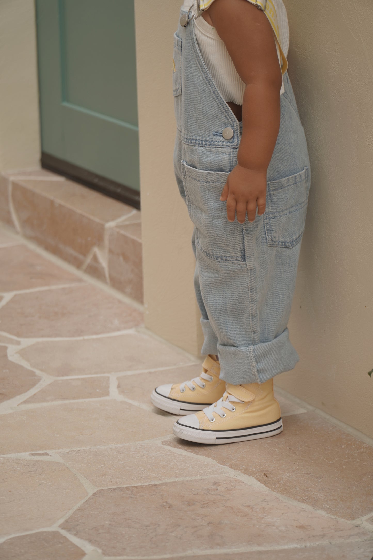En. Vintage Overalls - Yellow