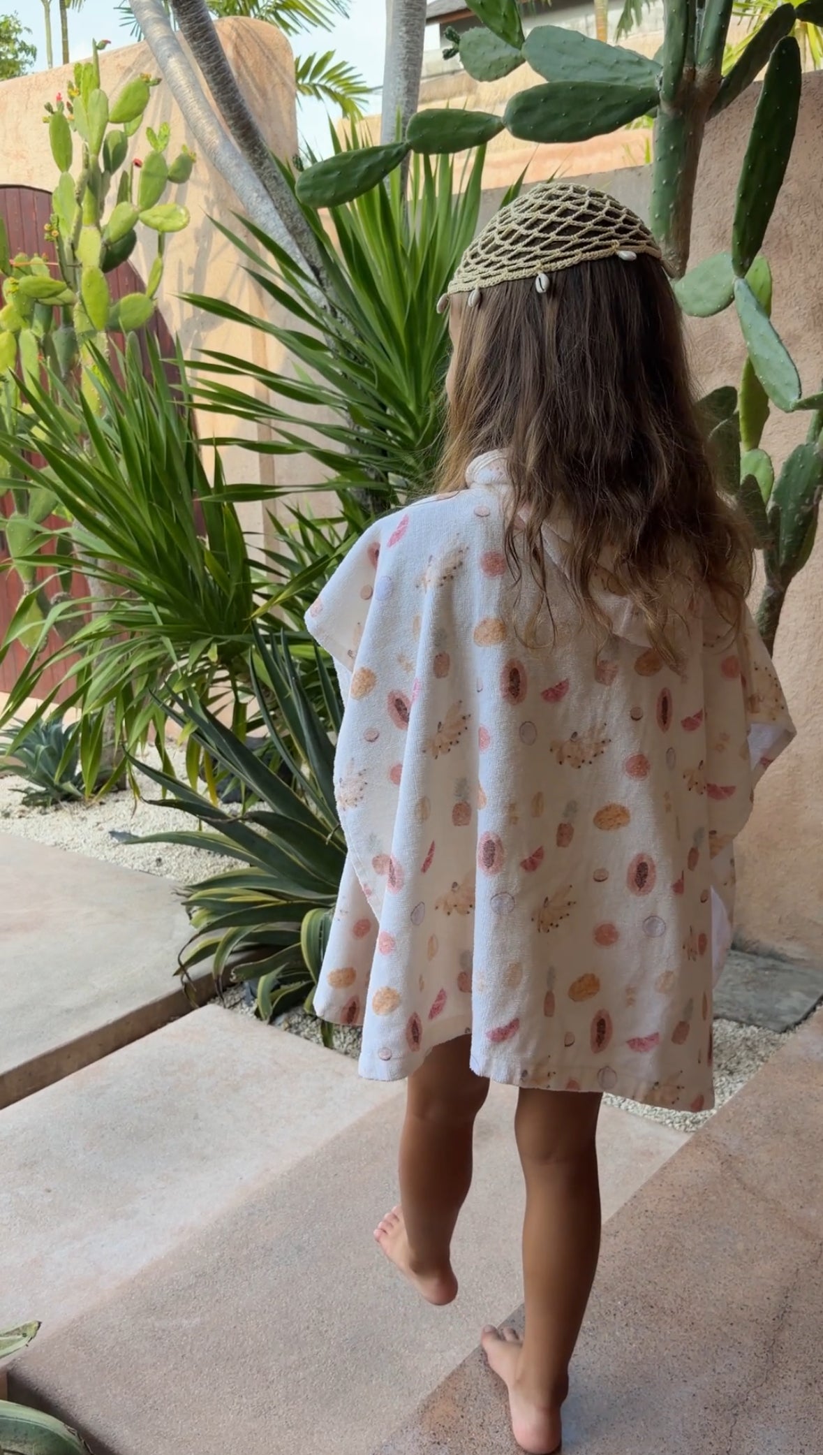 Tutti Fruiti Towel Poncho