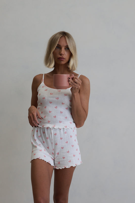 Sweetheart Pyjama's - Short Set