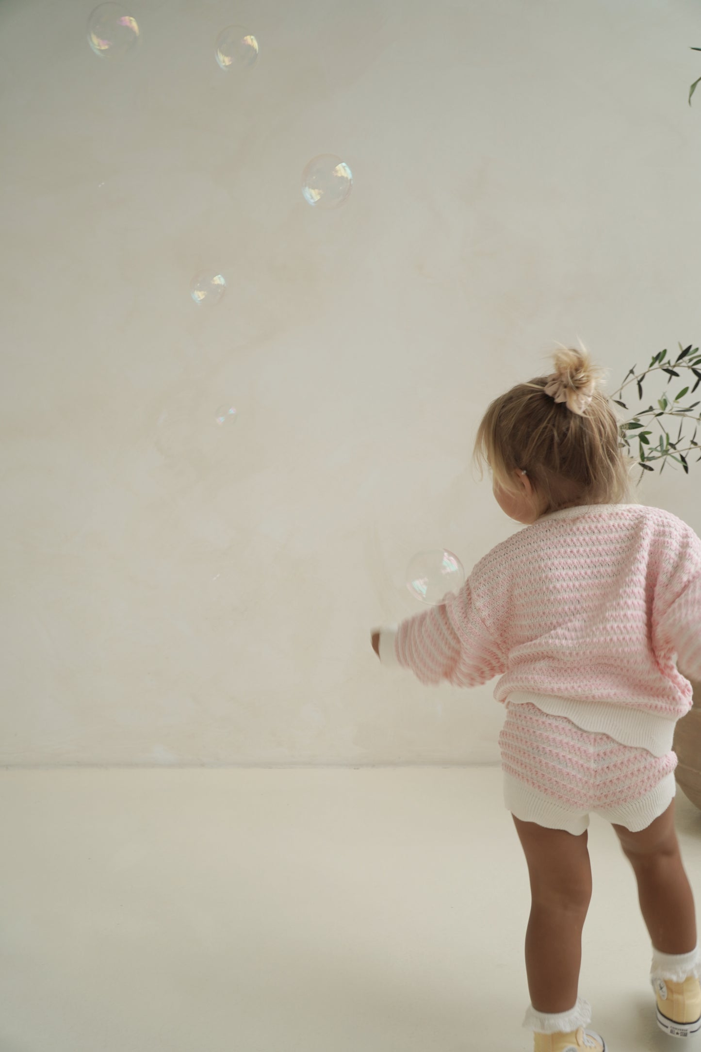 Posy Crochet Knit Set - Pink