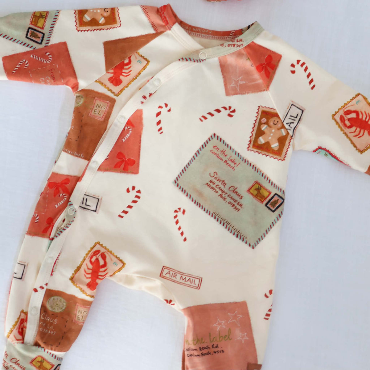 Letters to Santa- Baby Romper