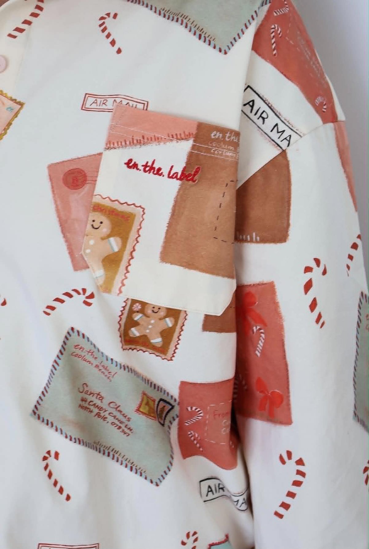 Letters to Santa- Girls Long Sleeve PJ set