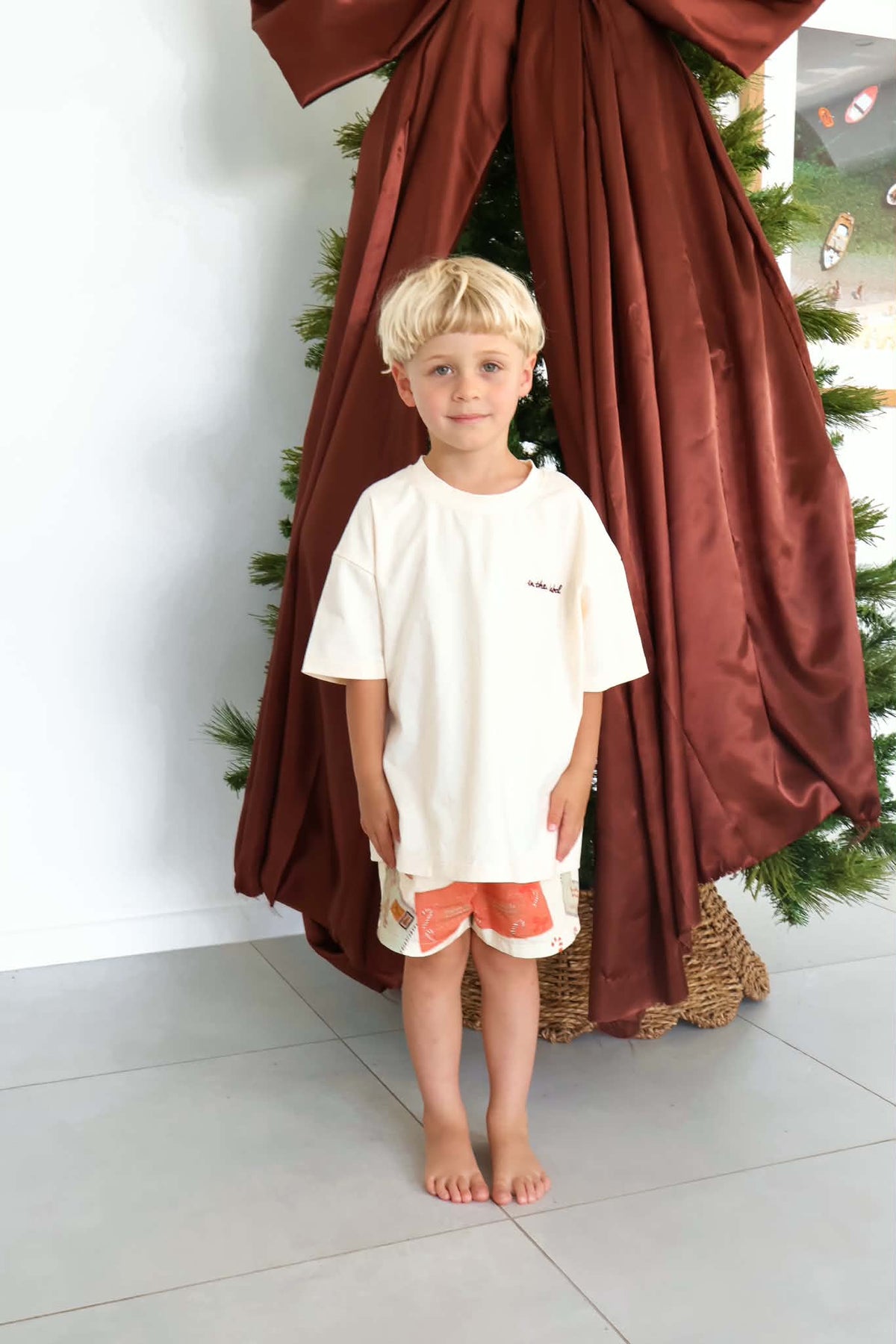Letters to Santa- Boy's Tee & Short PJ Set