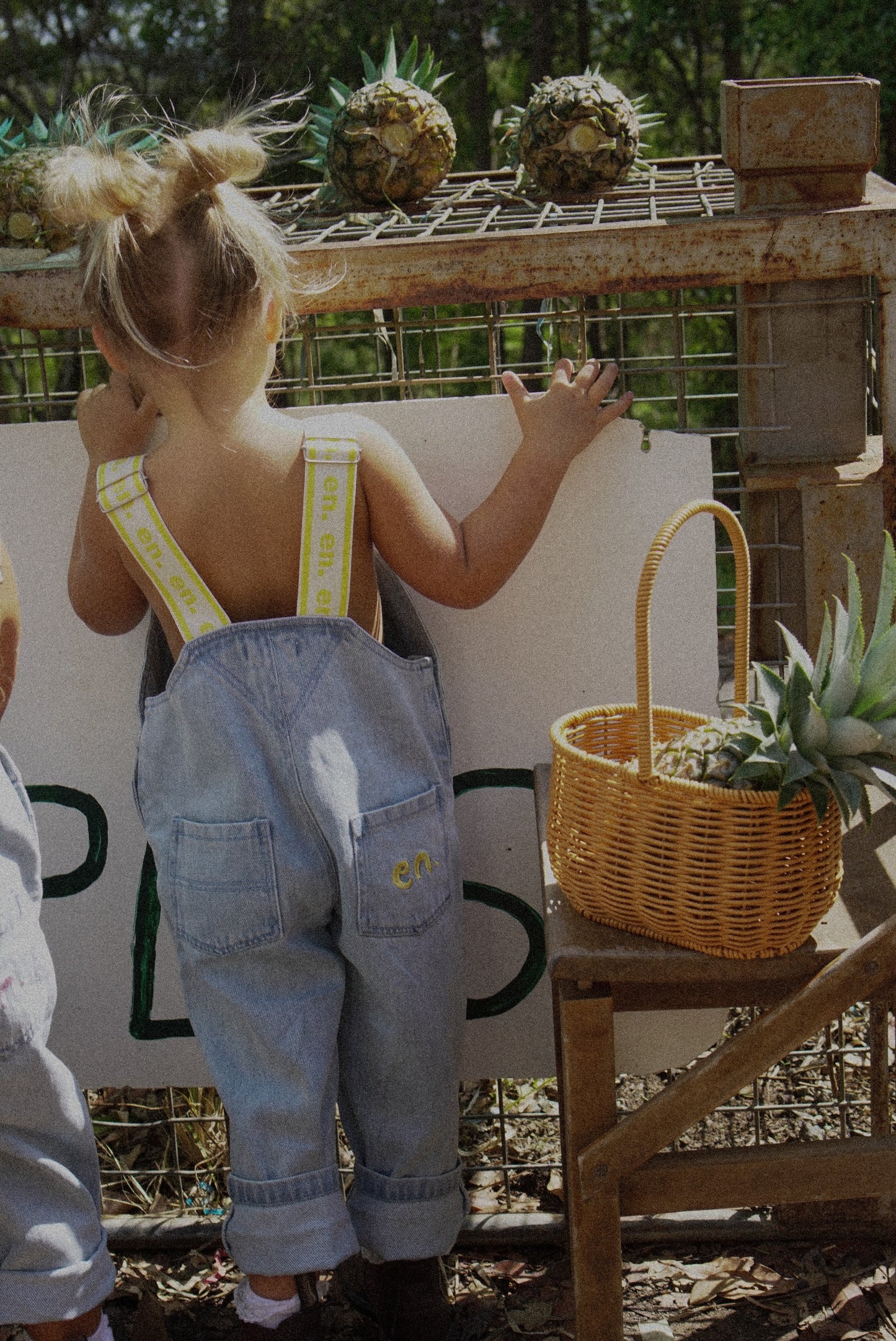 En. Vintage Overalls - Yellow