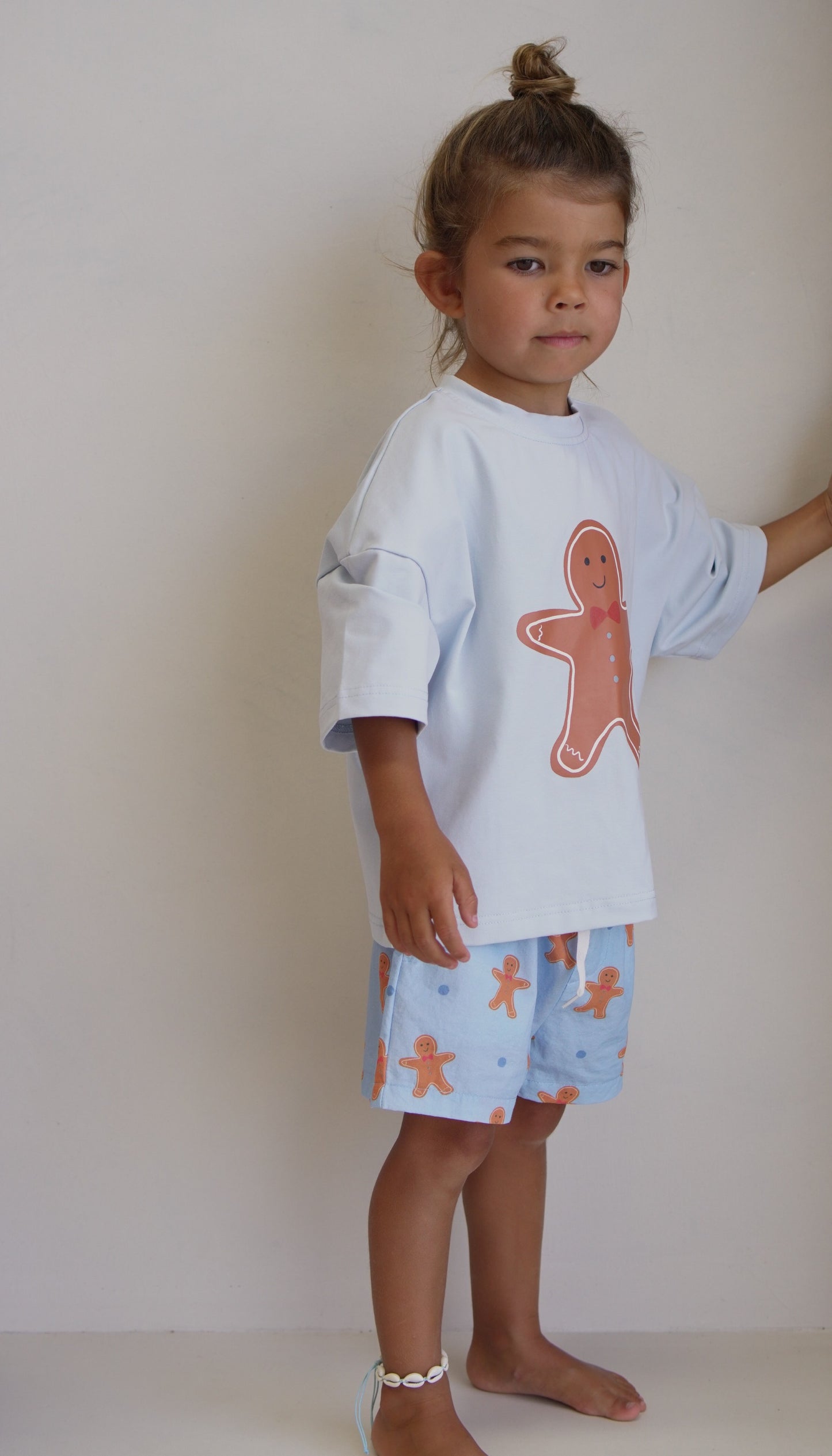 Gingerbread Kids - Blue