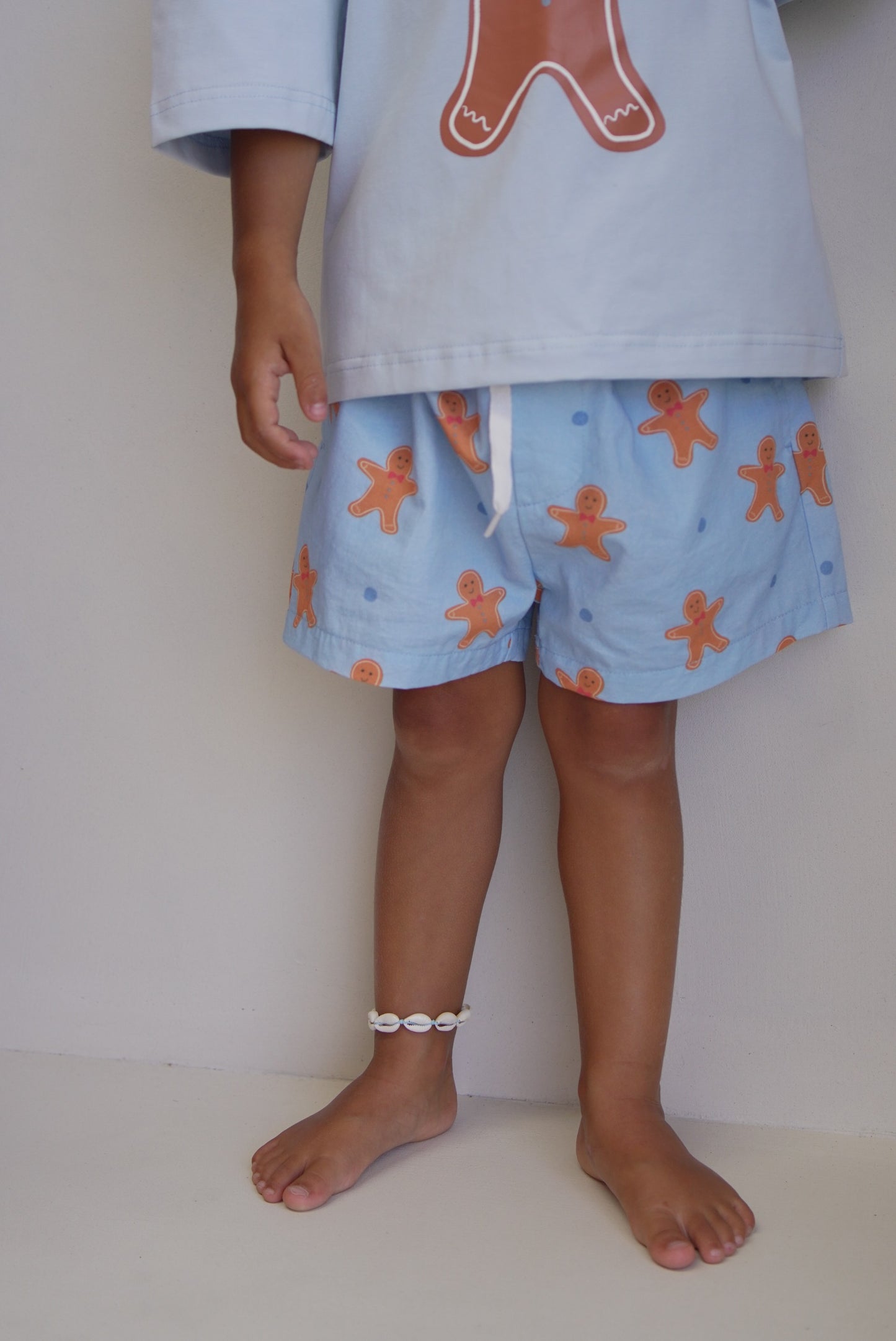 Gingerbread Kids - Blue